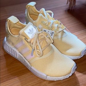 BRAND NEW yellow Adidas NMD R1 W